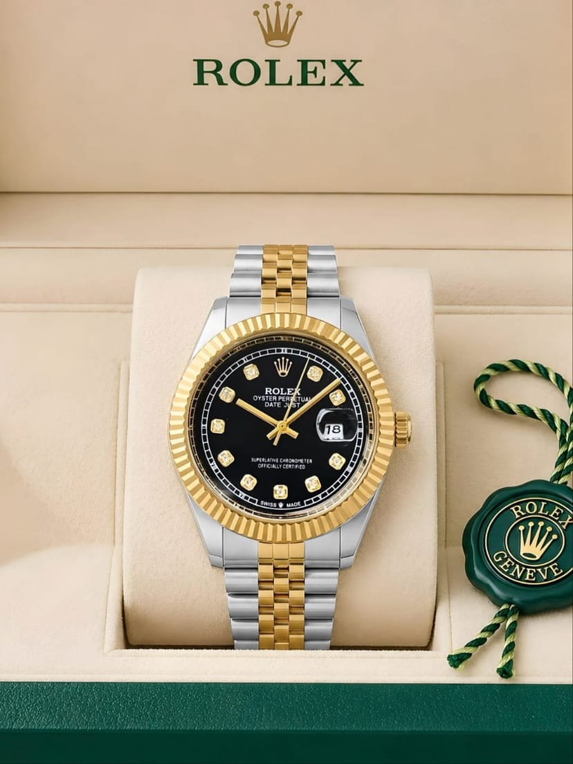 Rolex
Datejust 41
Oyster, 41 mm, Oystersteel and yellow gold